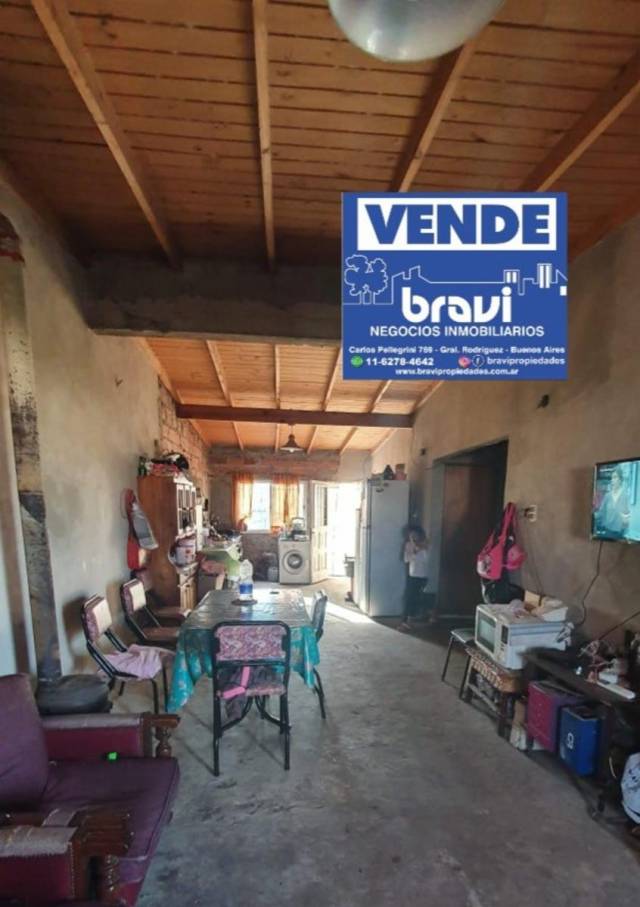 Casa a terminar en Gral  Rodriguez  Barrio Vista linda