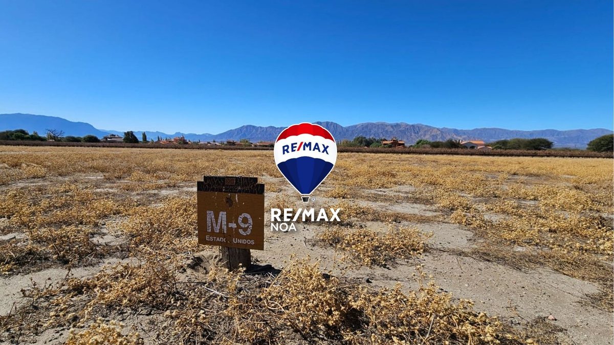 TERRENO ESQUINA VENTA ESTANCIA DE CAFAYATE 3480 M2