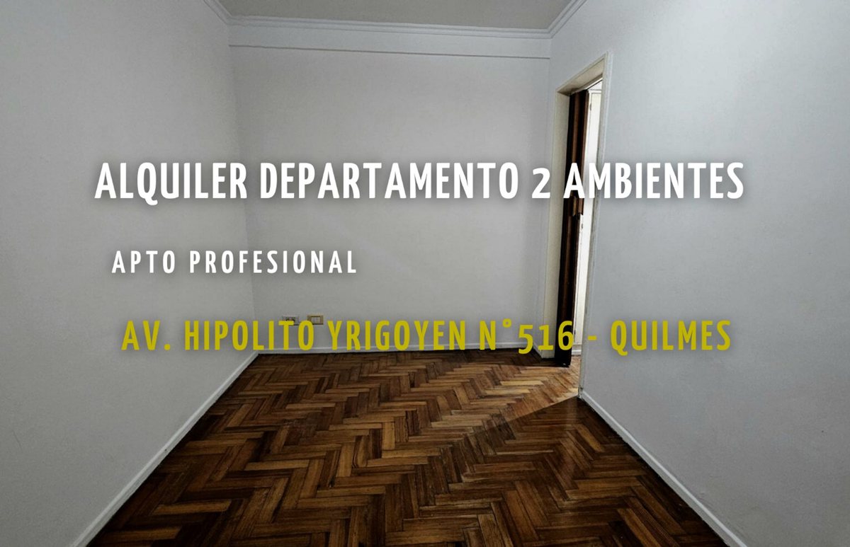 DEPARTAMENTO EN ALQUILER QUILMES