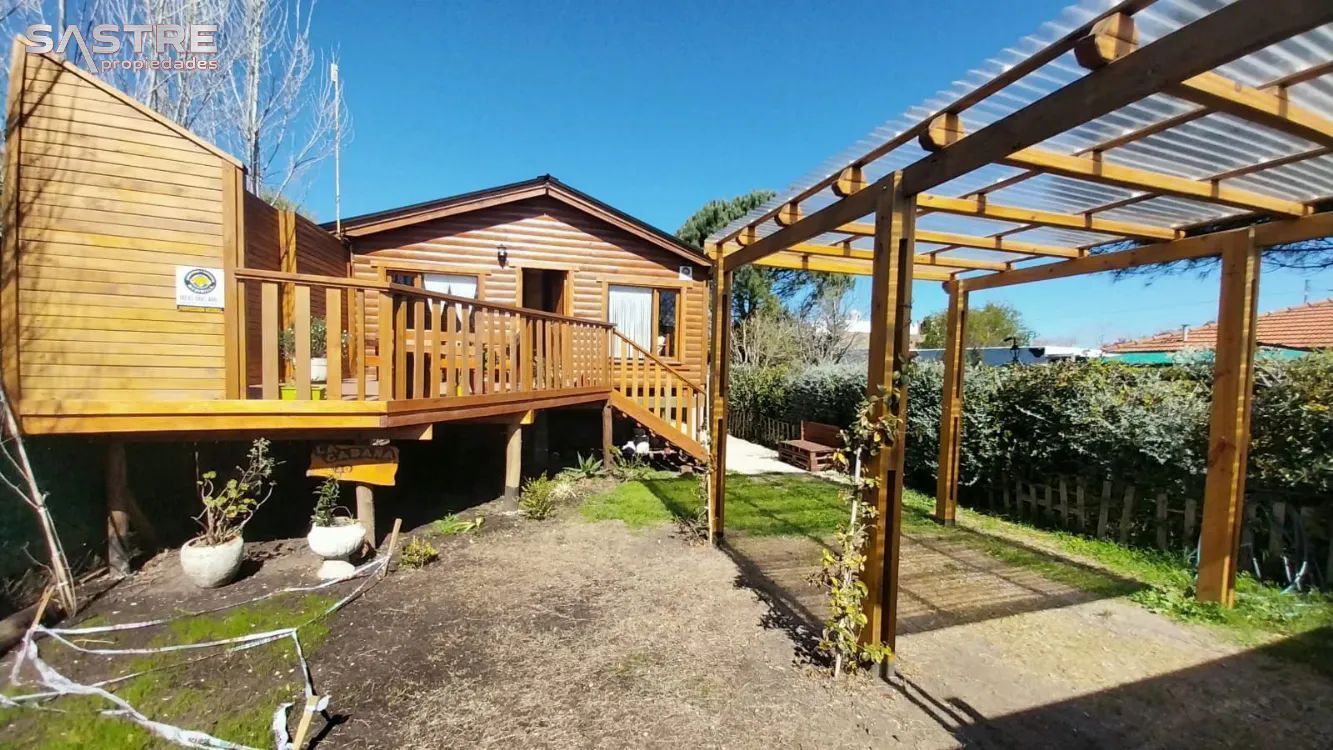 Cabaña en Alquiler Temporario Zona Todo el año de Miramar. Estado Excelente. 2 Habitaciones. 1 Baño. Temporada Verano 2025