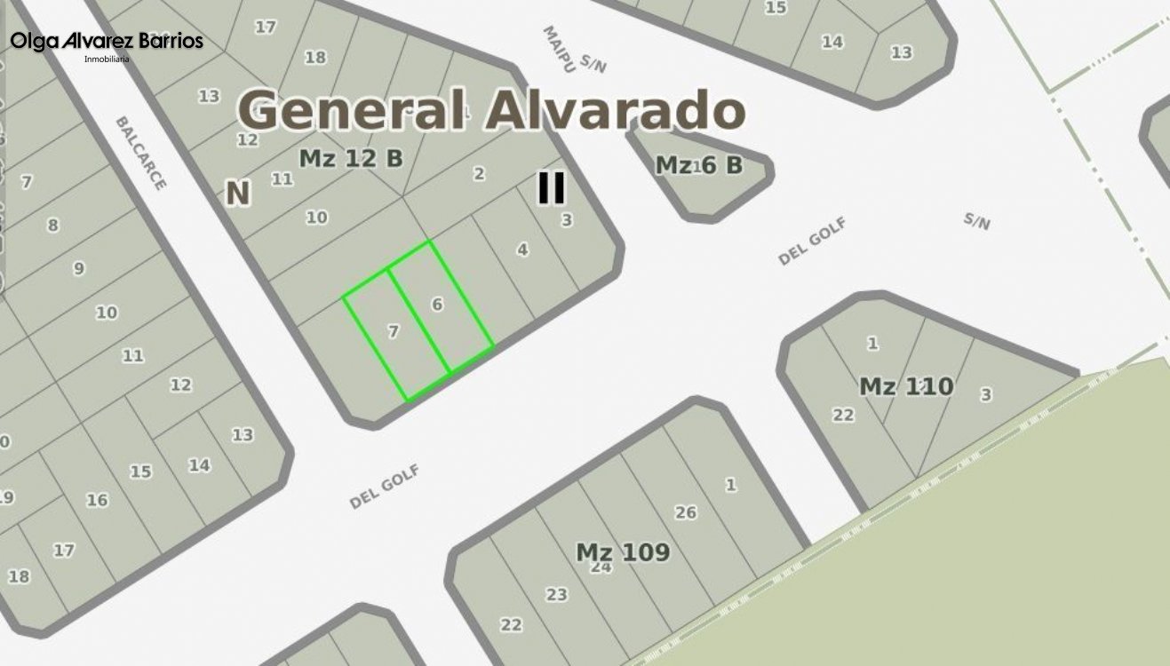 Lote o Terreno en Venta Parquemar de Miramar. Estado Muy Bueno. Apto Crédito