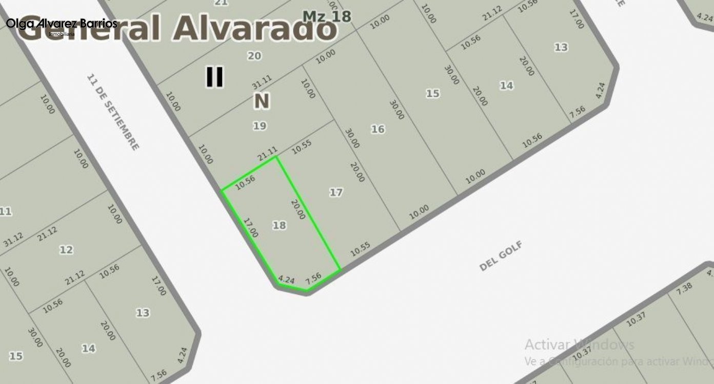 Lote o Terreno en Venta Bristol de Miramar. Estado A Estrenar. Apto Crédito