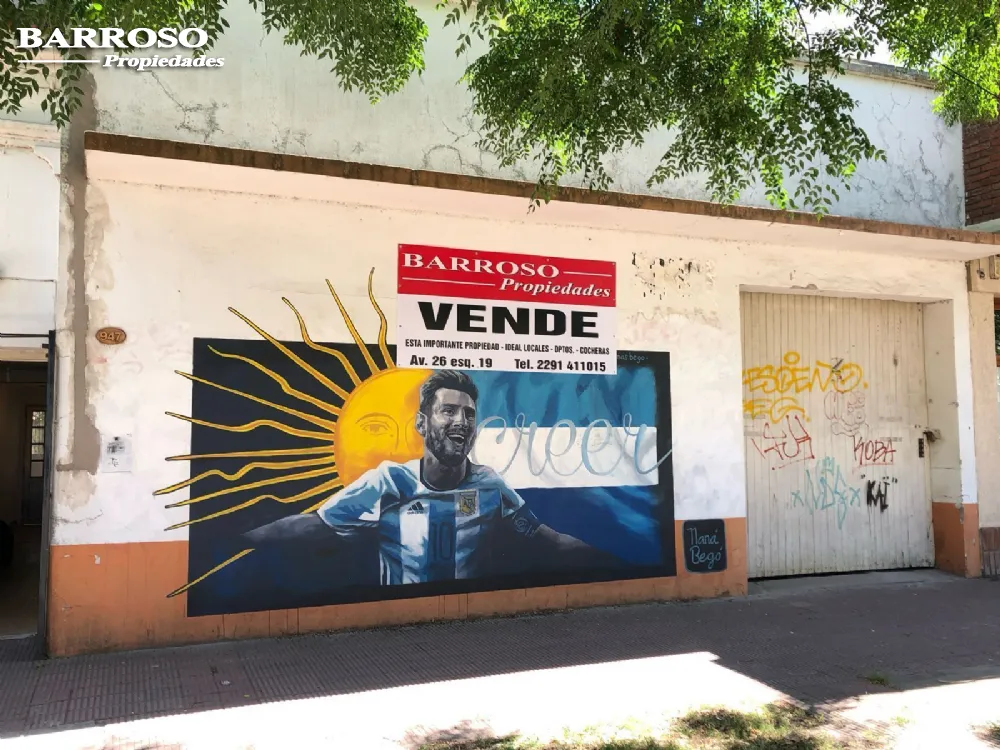 Depósito o Galpón en Venta Zona II de Miramar. Estado A Reciclar. 3 Habitaciones. 2 Baños. Apto Crédito