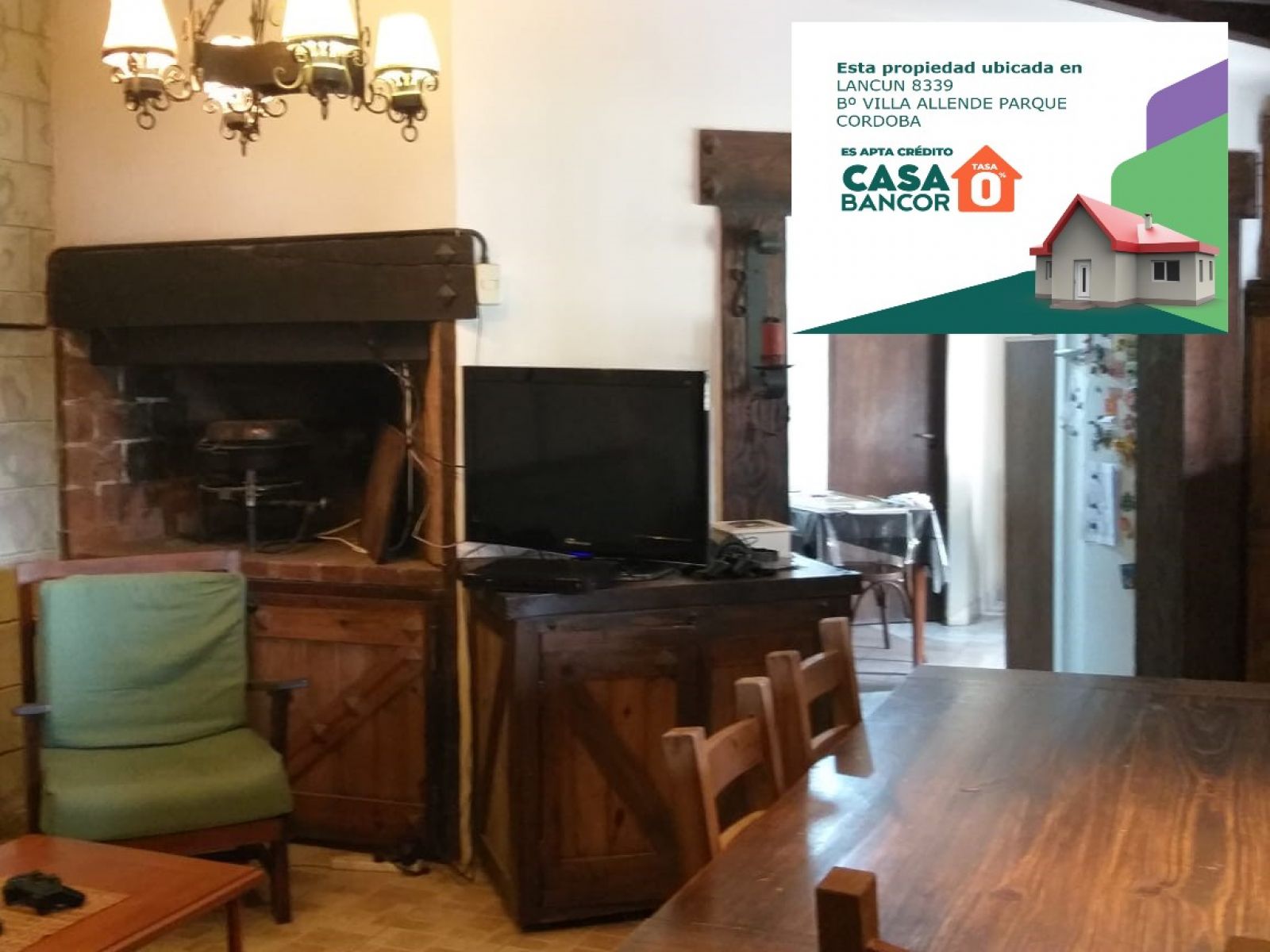 Venta Casa Barrio Villa Allende Parque. Córdoba. Gran Terreno. 2 dormitorios. Muy buen acceso