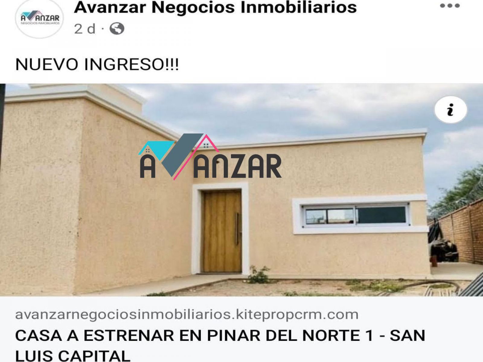 VENDO CASA A ESTRENAR EN CIUDAD DE SAN LUIS