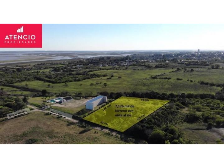 Terreno De 7.176 M2 Con Vista Al Rio Zona Termas