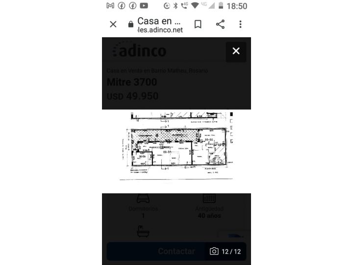 CASA MITRE 3700