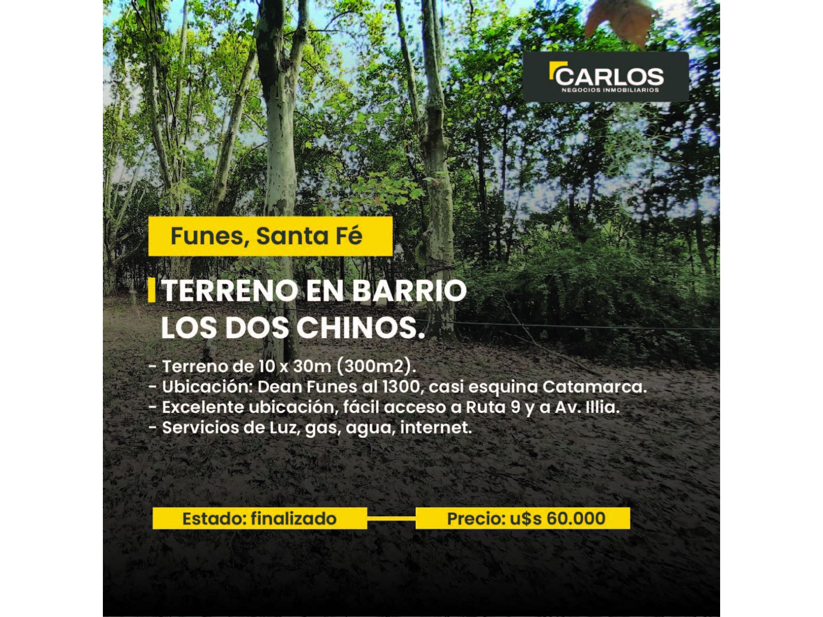 Terreno con Funes R