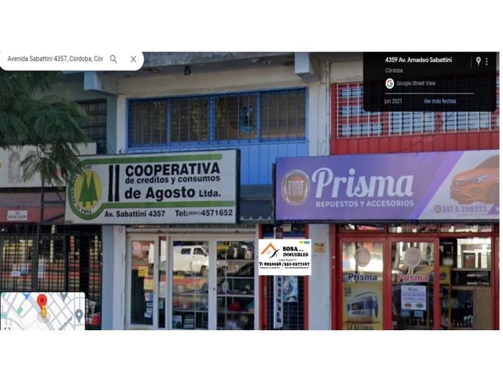 SABATTINI - PLANTA ALTA - OFICINA - DEPOSITO - 2 BAÑOS