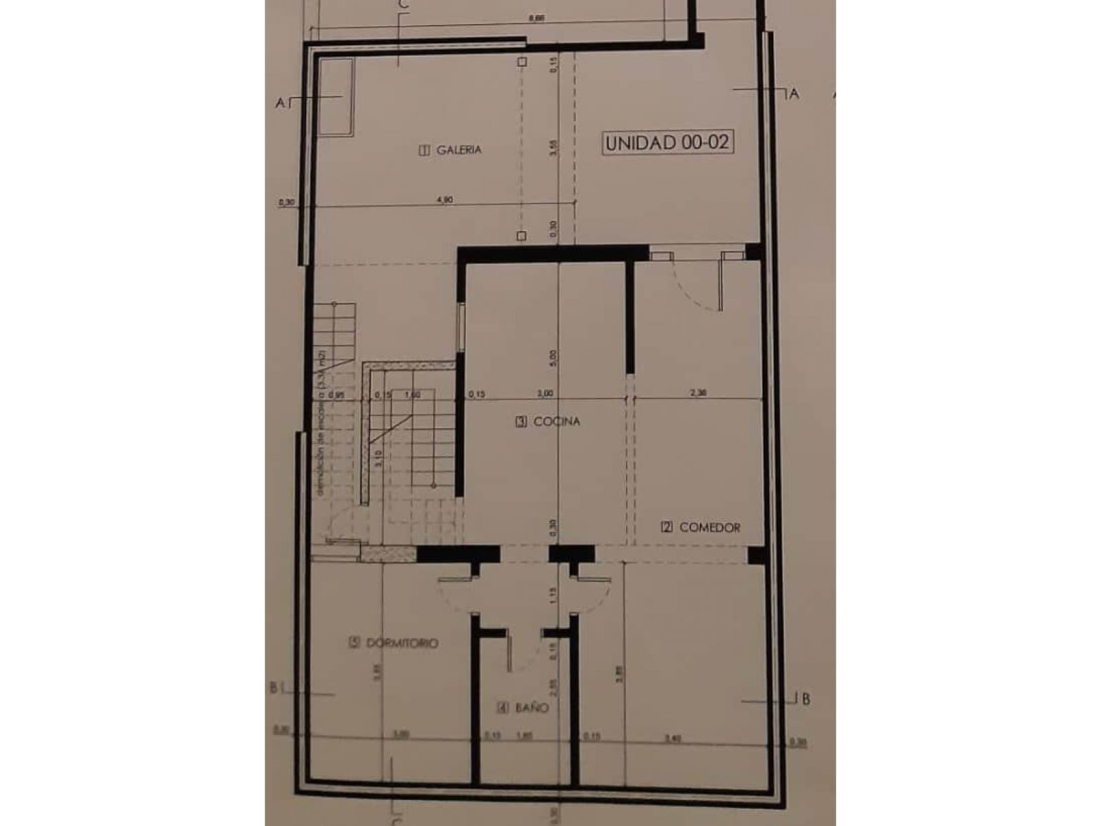 CASA INTERNA DE 2 DORMITORIOS - PAYSANDU 500