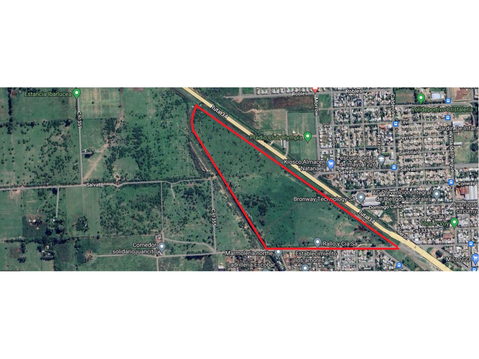 Venta Campo ideal Desarrollo Urbano en Ibarlucea