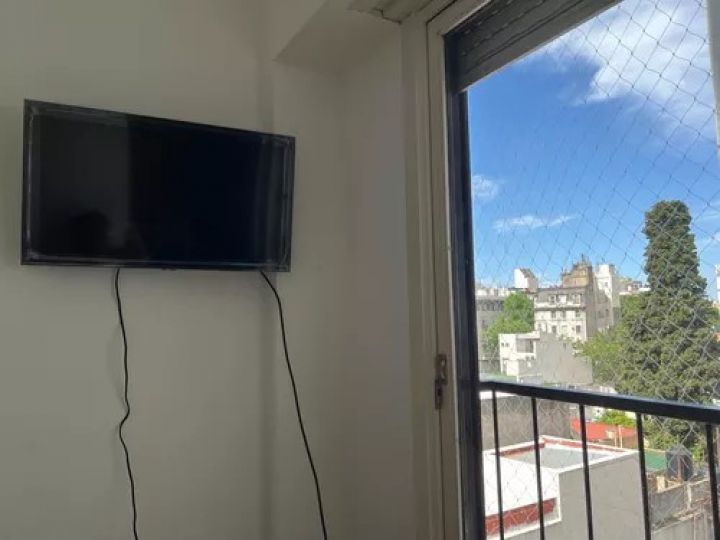 ALMAGRO,1ambiente,muen estado,y ubicación,amoblado, c/ renta en usd, exc ubicación,oportunidad