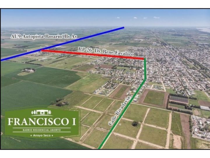 VENTA DE LOTE FRANCISCO PRIMERO ARROYO SECO