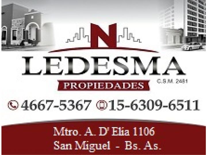 ALQUILER galpón depósito 305m2 José C. Paz