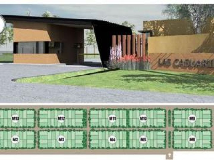 VENTA TERRENO 155 BARRIO LAS CASUARINAS IBARLUCEA