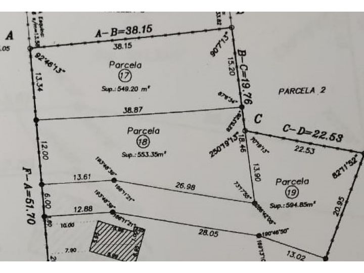 (014) LAGO PUELO (Isla Norte) Terreno 550 m2
