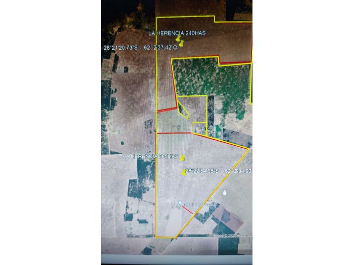 Venta de campo agrícola 625 HAS en General Taboada, Santiago del Estero.