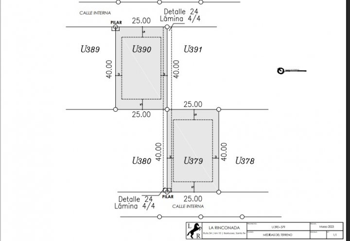 LOTES  - LA  RINCONADA  -  IBARLUCEA  -