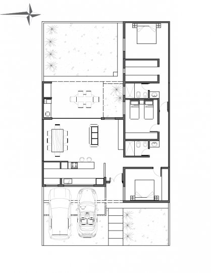 CASA EN VENTA DE 3 DORMITORIOS EN UNA SOLA PLANTA EN RINCONES DE MANANTIALES