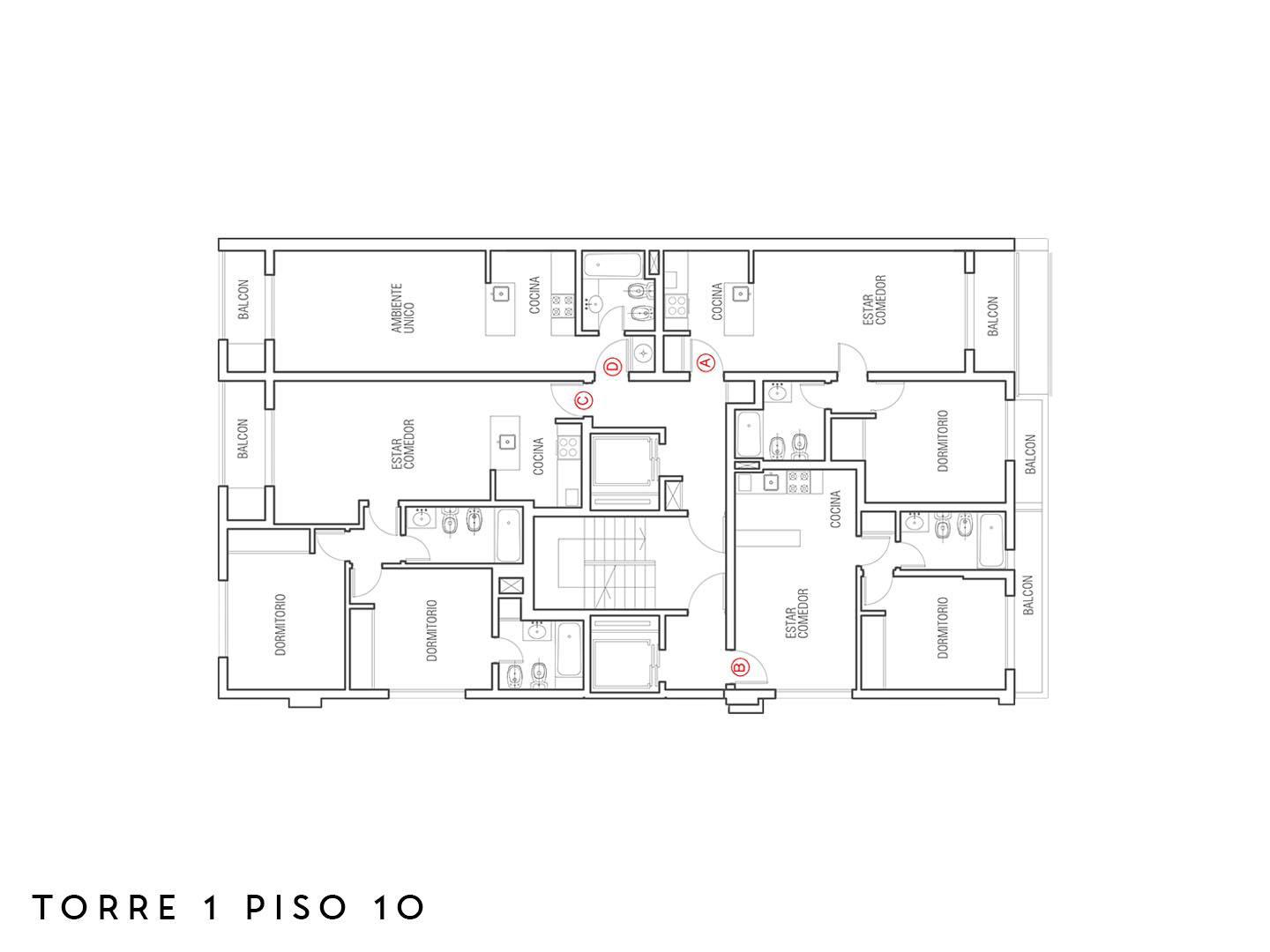 Departamento en venta en Centro, Rosario 1 dormitorio c/ amenities.