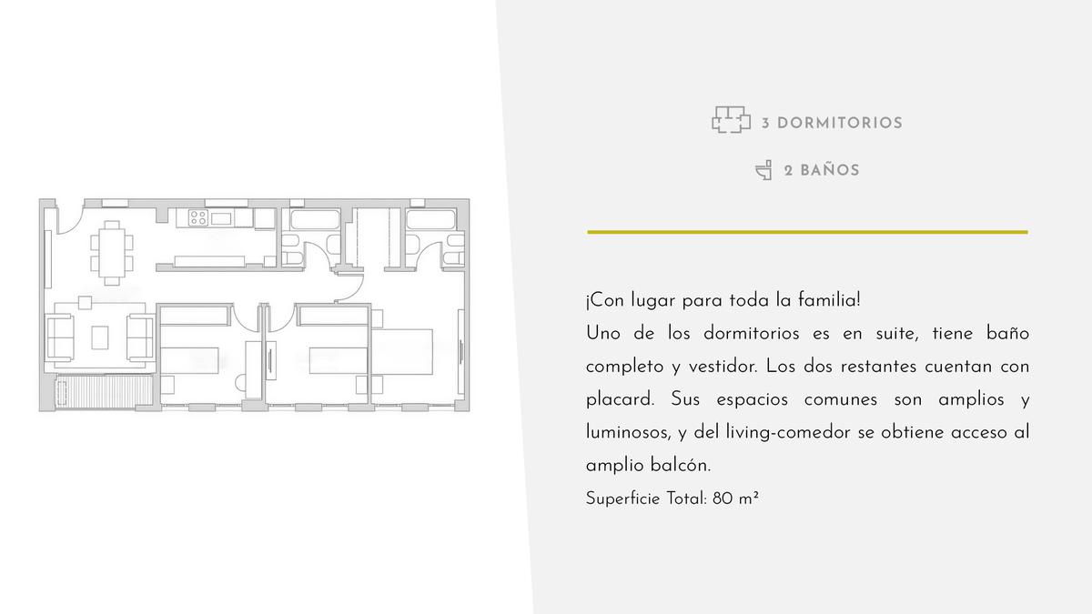 ALQUILER Y VENTA  METRA T2  - 1 DORMITORIO