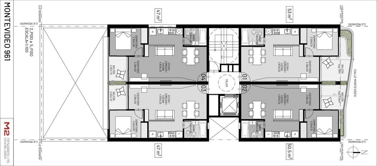 Venta 1 Dormitorio de Pozo - Zona Centro Rosario