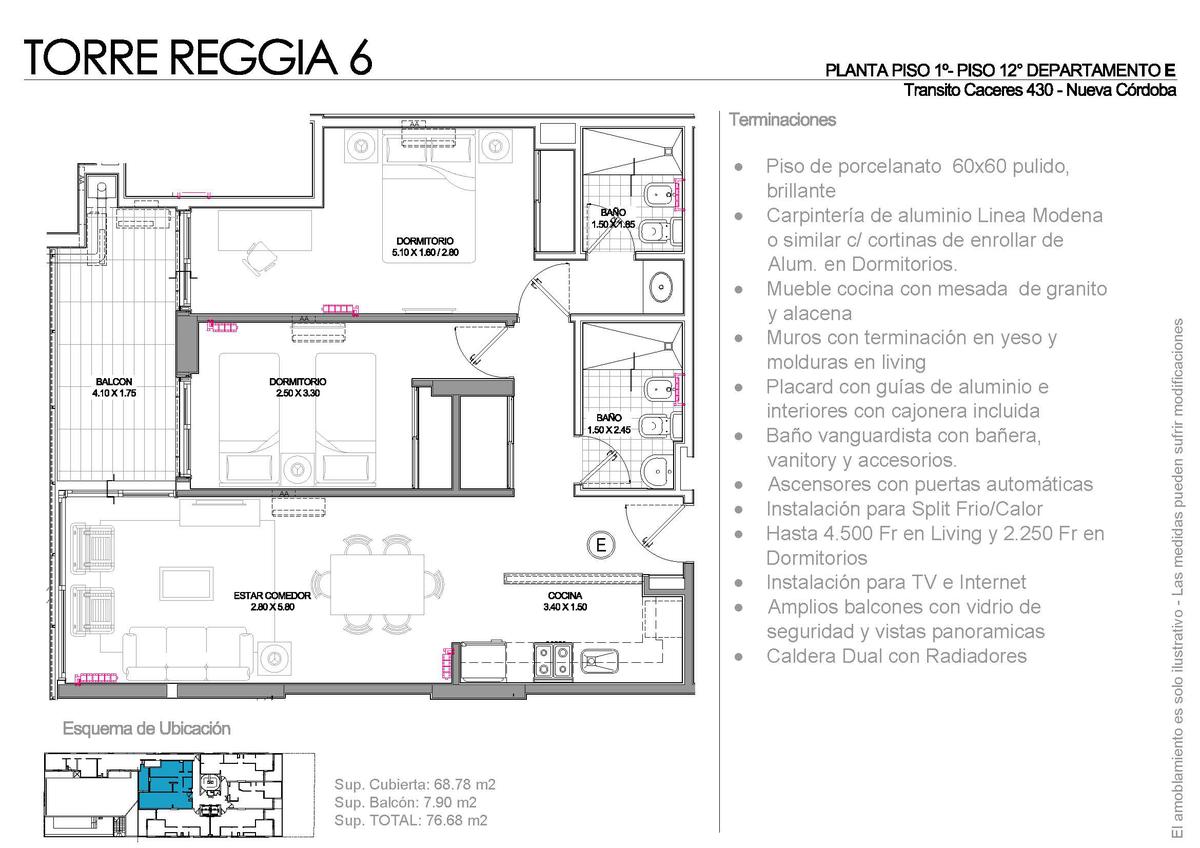 Nva Cba con Amenities- Reggia 6