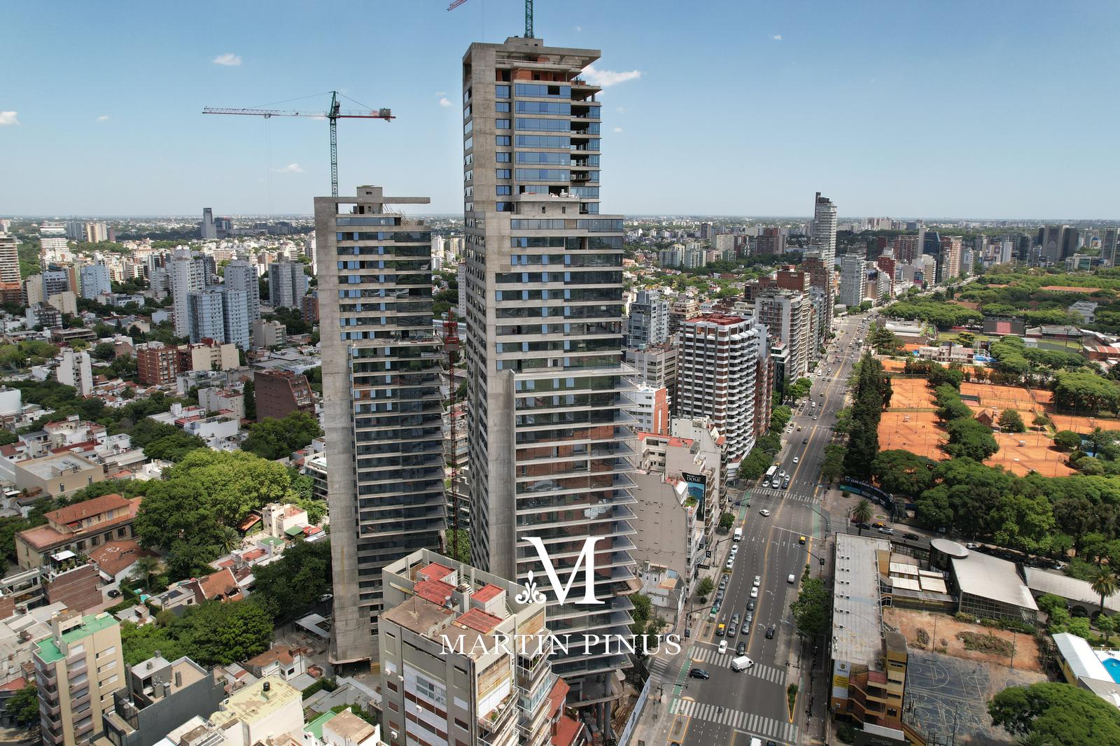 DEPARTAMENTO 3 AMBIENTES  VISTA RIO - Torre Quantum Bellini Libertador -VENTA - Nuñez