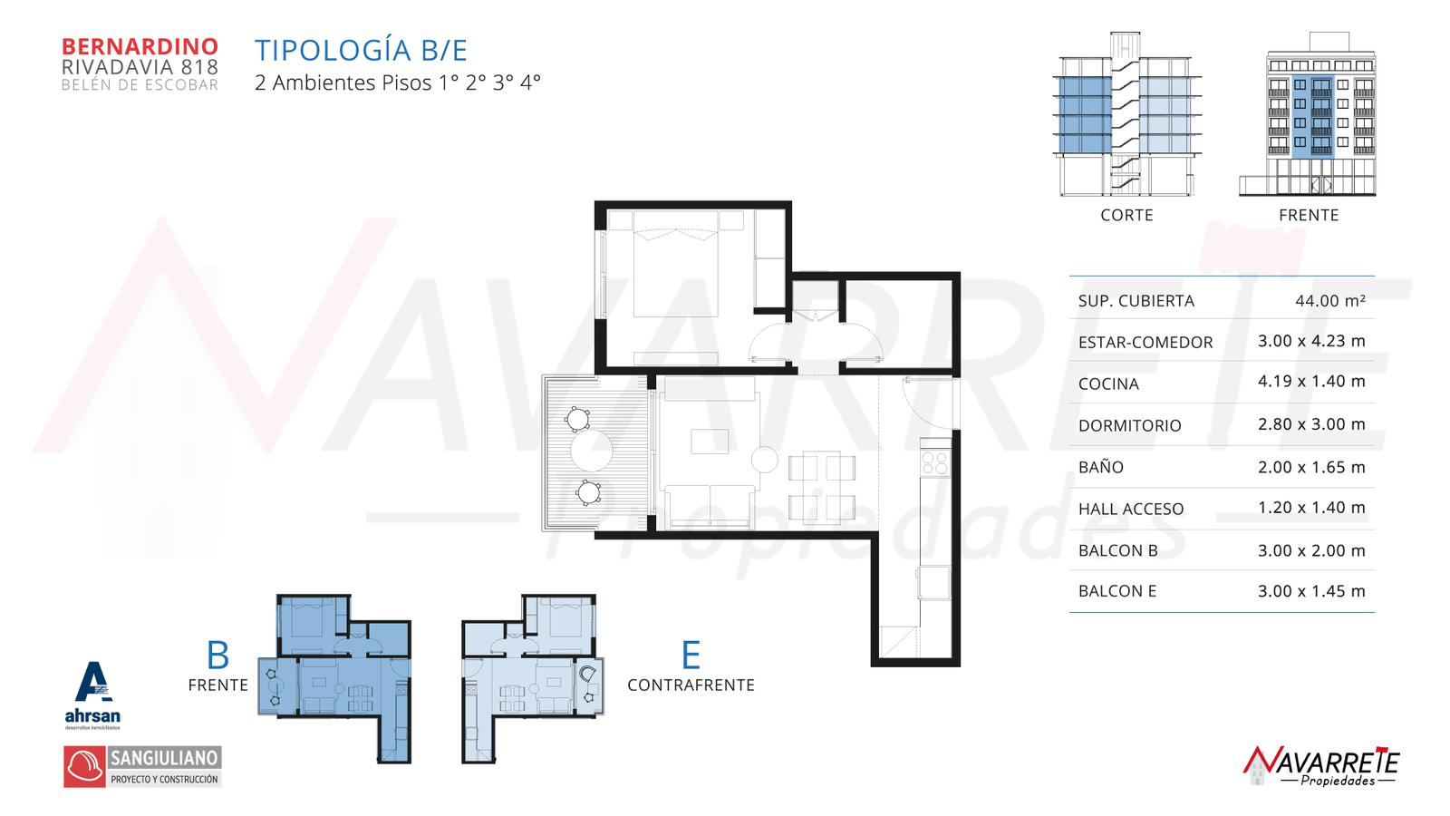 Venta Departamento 2 ambientes Escobar