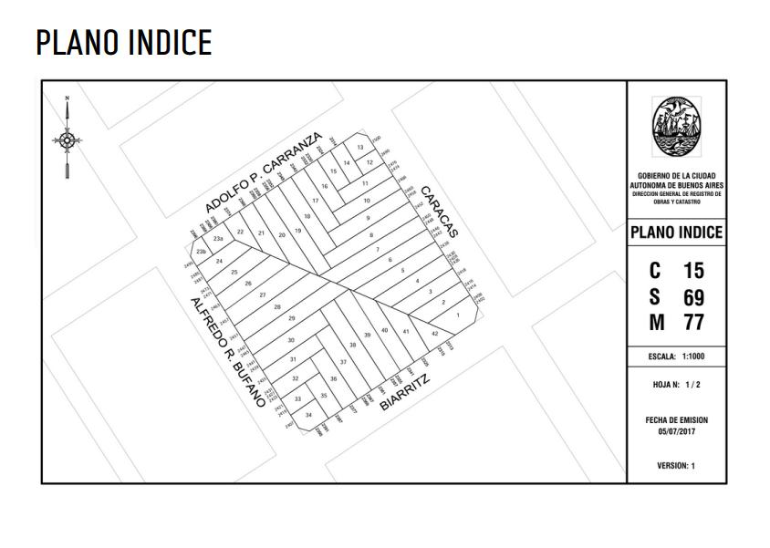 Terreno en venta ubicado en Villa del Parque