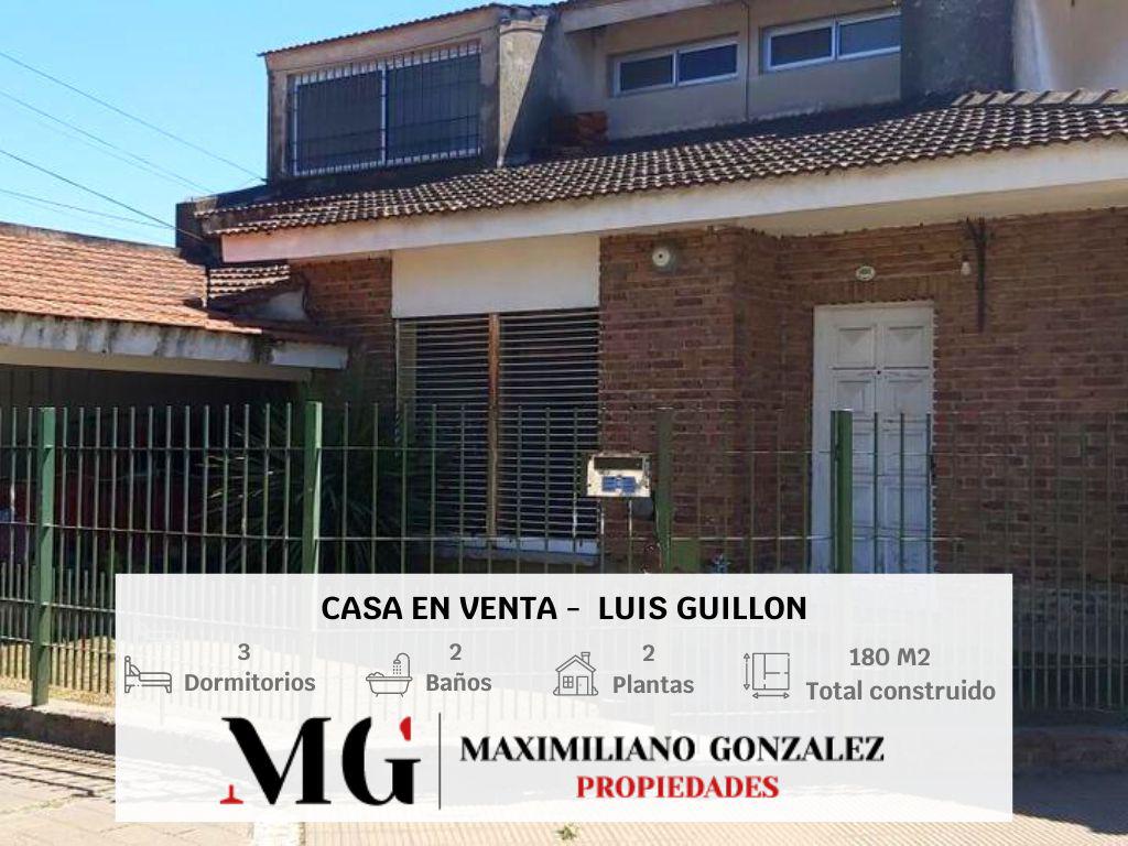 Casa en Venta  - Luis Guillón