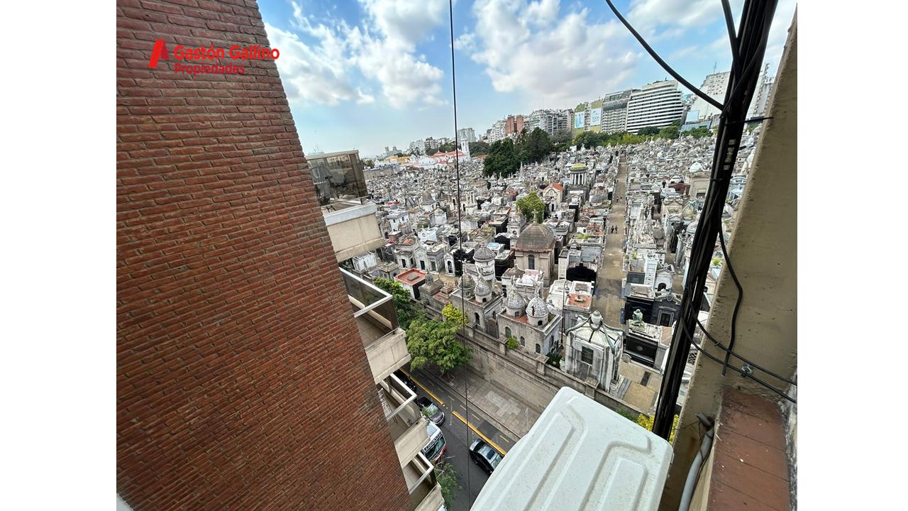 ALQUILER TEMPORARIO MONOAMBIENTE EN RECOLETA