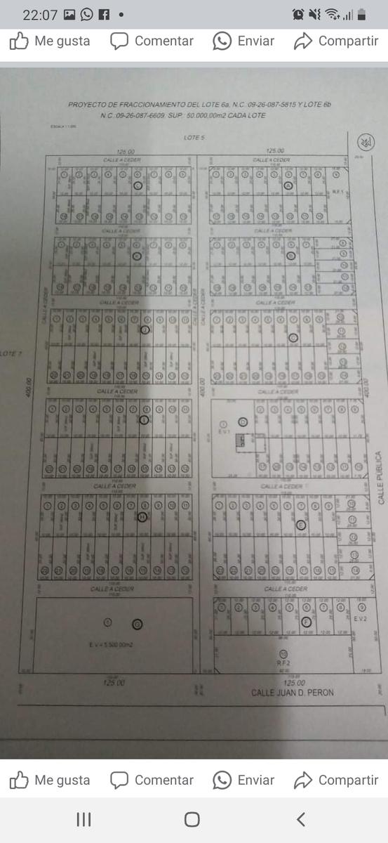 Terreno en  vientos del sur plottier