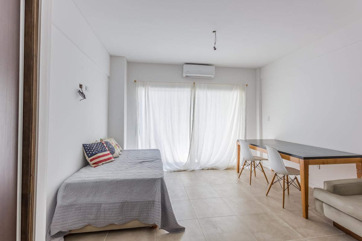 Departamento a estrenar en venta en Villa Luro, un ambiente, balcon al frente, cochera, piscina