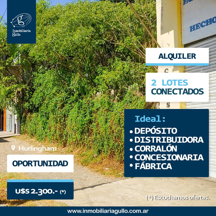 Lote en alquiler - Ideal Deposito-Fabrica-Distribuidora