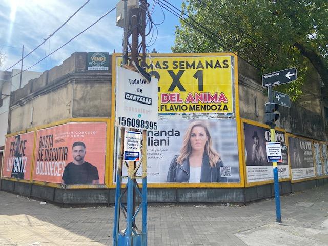 Terreno en La Tablada esquina