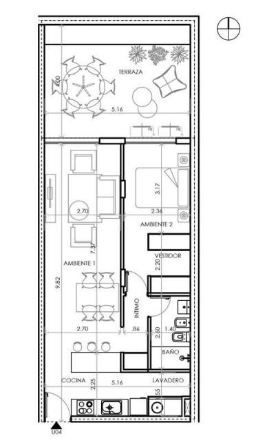 Departamento - Un dormitorio - Alvear 200 - Pichincha