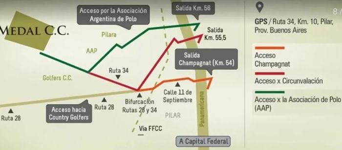 Lote en Venta en Medal Country Club, Pilar