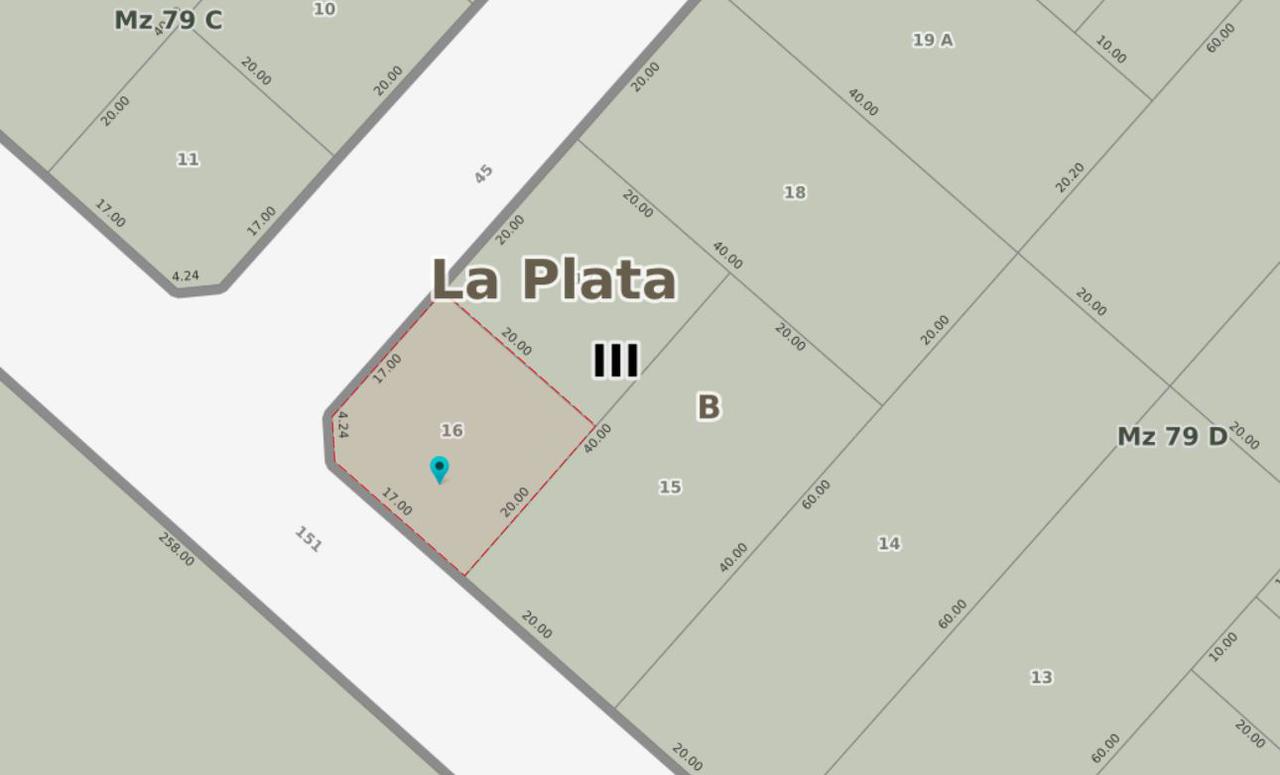 Lote en venta La Plata Dacal Bienes Raices