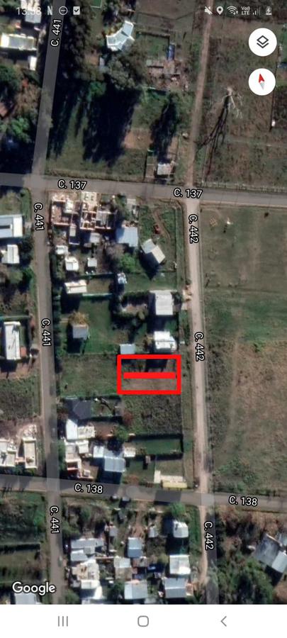 Venta terreno 10 x 30 - 442 e/  137 y 138 - Villa Elisa, La Plata