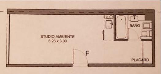 Venta de Ambiente en piso alto / Álvarez Thomas y Céspedes - Colegiales