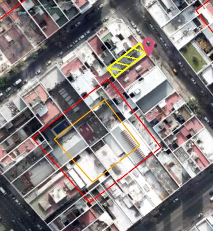 Casa sobre lote propio, para construir PB 10 pisos 2 retiros en Villa Crespo