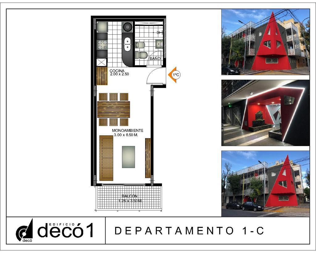 ALQUILER  Departamento monoambiente A ESTRENAR  - Vélez Sarsfield