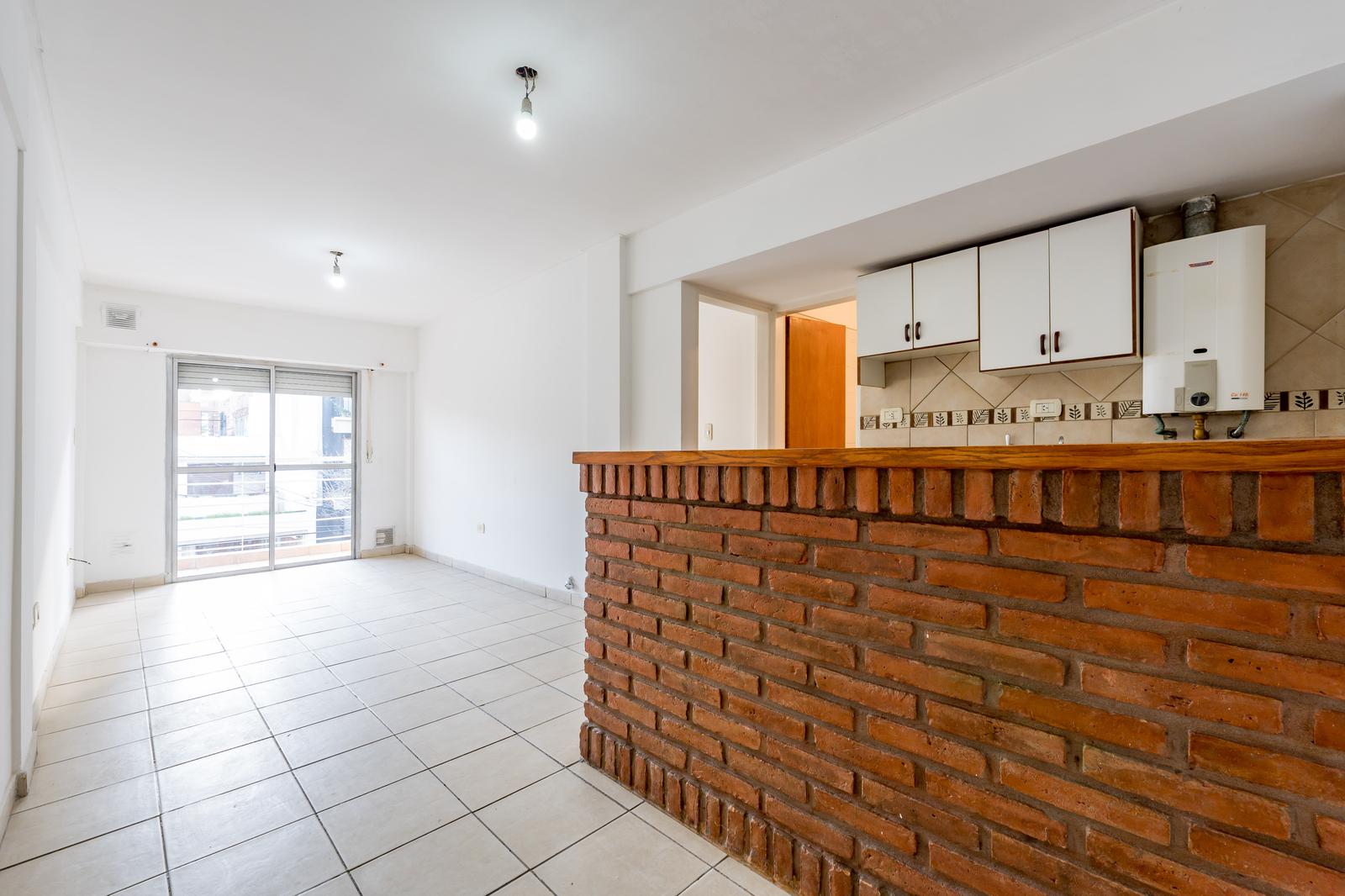 VENTA- Departamento al frente - 1 dormitorio - Abasto, Rosario.