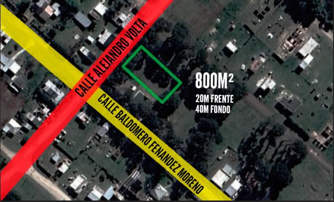 Terreno en venta - 800 mts2 - Barrio Batan