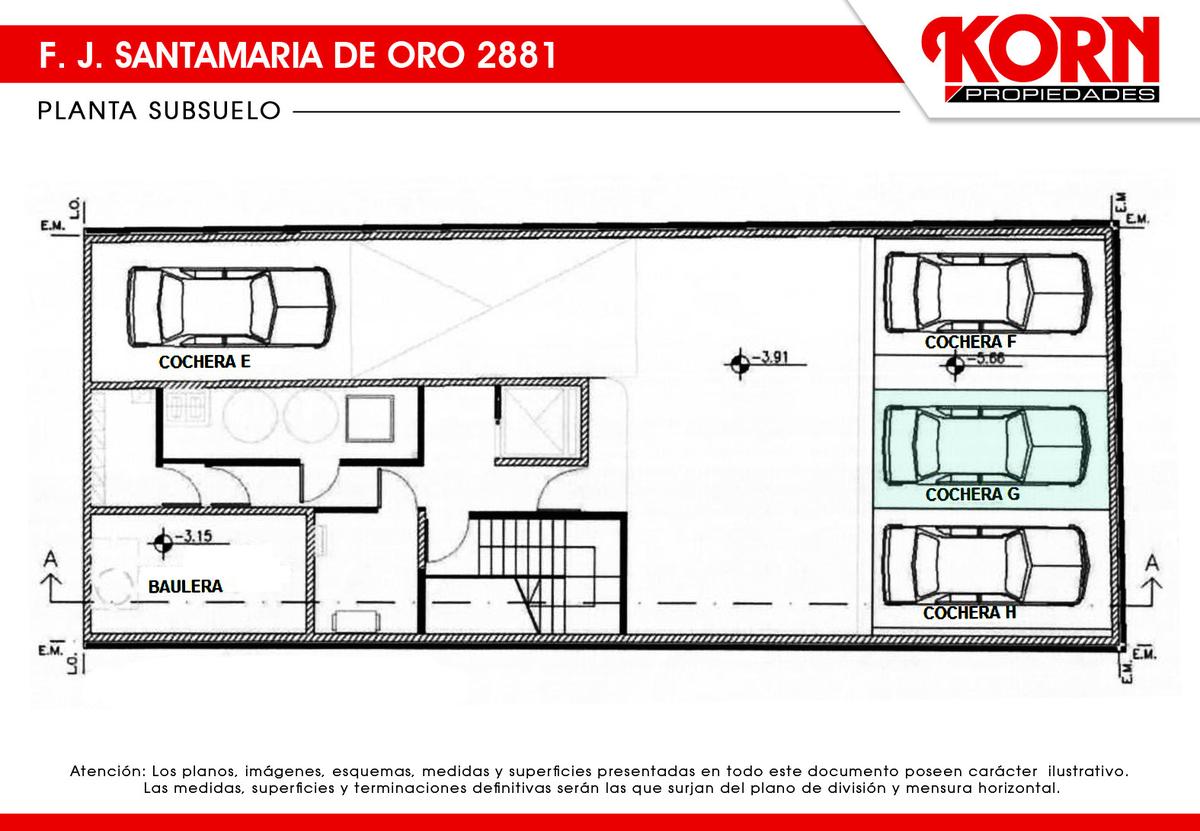 VENTA GARAGE - COCHERA FIJA EN PALERMO NUEVO