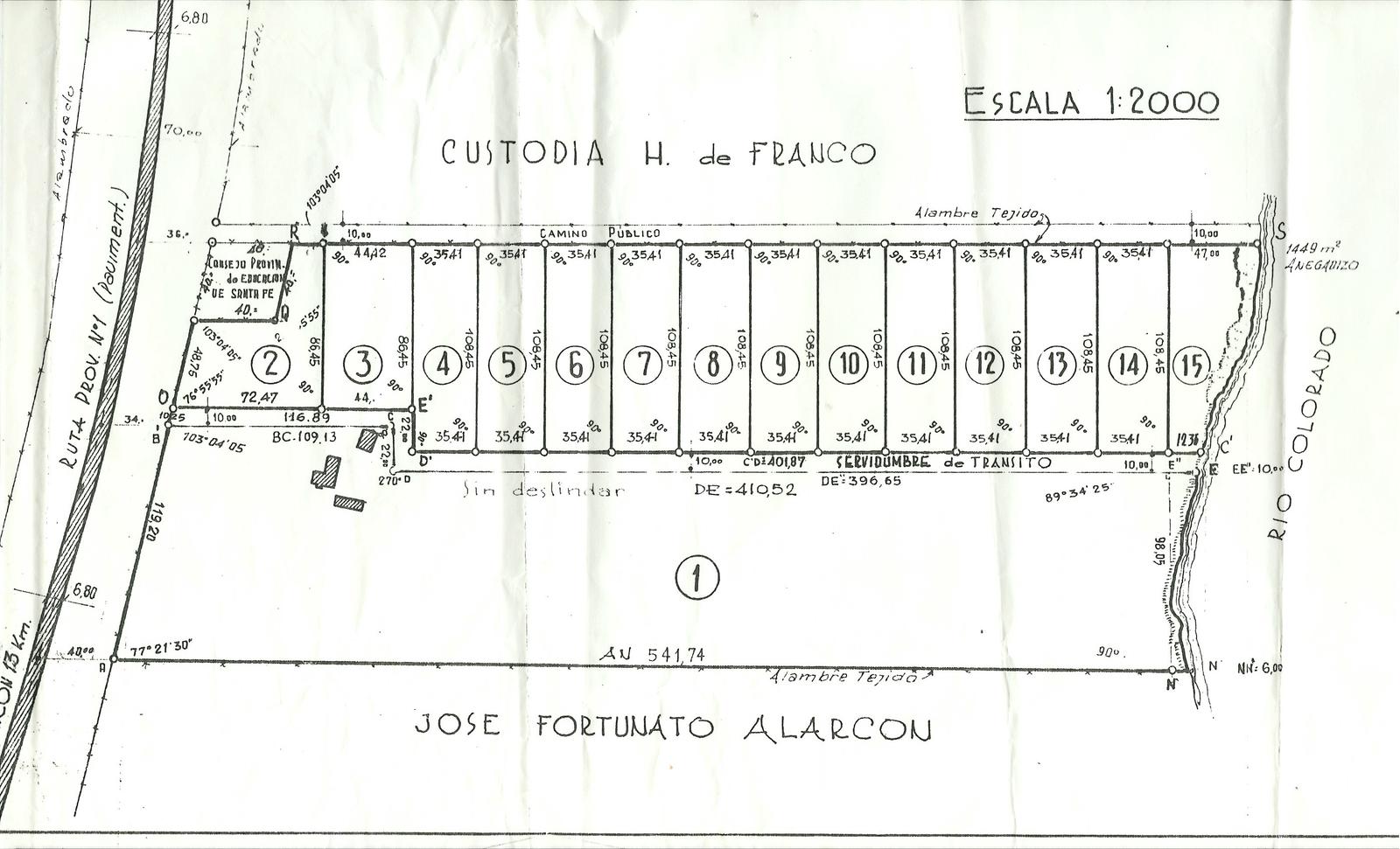 Terreno en Arroyo Leyes