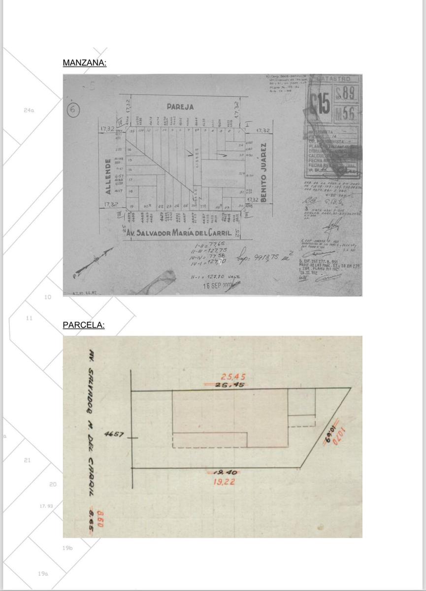 VENTA TERRENO EN VILLA DEVOTO