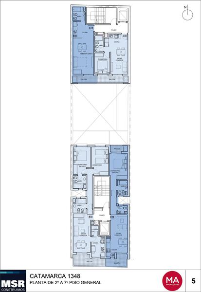 Departamento monoambiente en Rosario