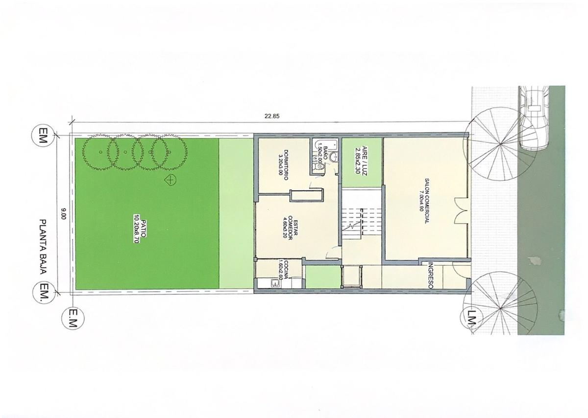 Lote comercial en Roldán ubicación privilegiada